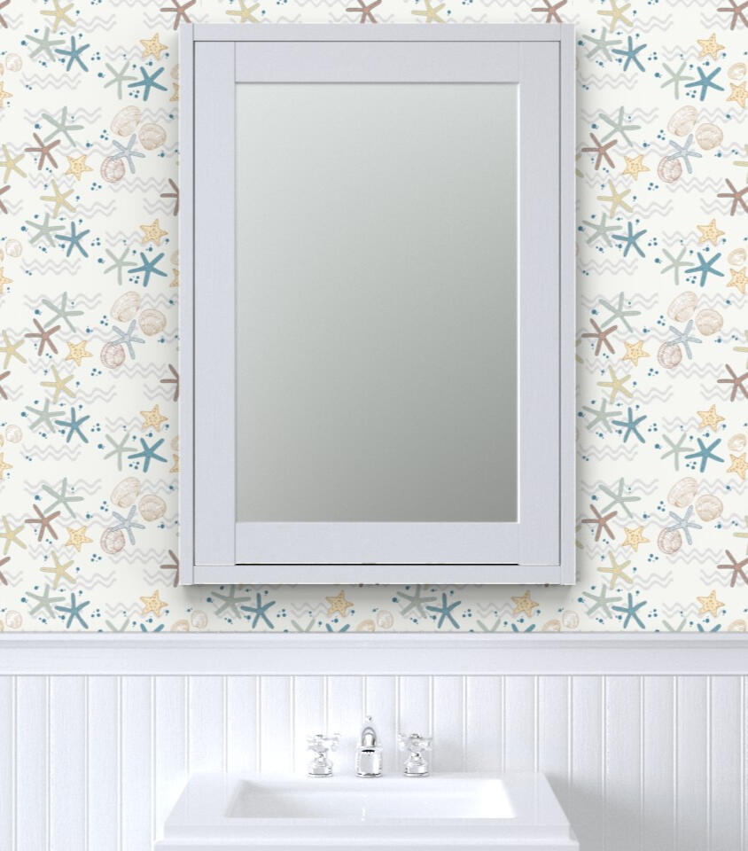 A Trip To The Beach - Flowing Starfish